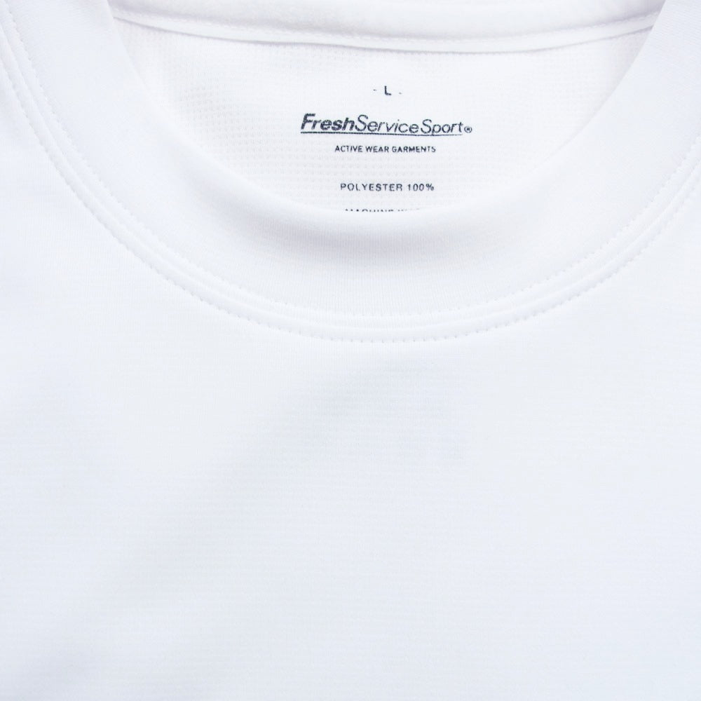 フレッシュサービススポーツ TECH SMOOTH S/S CREW NECK テック スムース クルーネック 半袖 Tシャツ ホワイト系 L【中古】