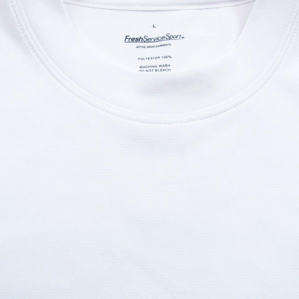 フレッシュサービススポーツ TECH SMOOTH S/S CREW NECK テック スムース クルーネック 半袖 Tシャツ ホワイト系 L【中古】