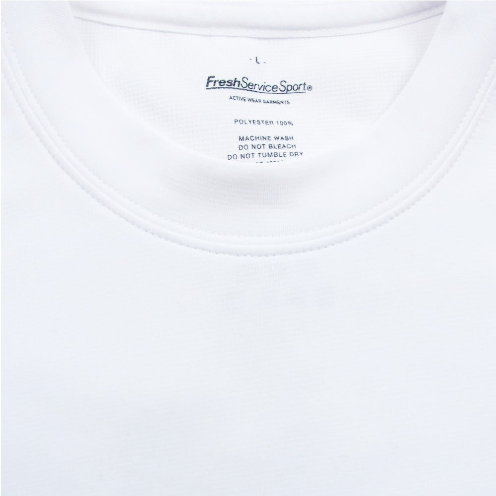 FreshService フレッシュサービス TECH SMOOTH S/S CREW NECK テック スムース クルーネック 半袖 Tシャツ ホワイト系 L【中古】