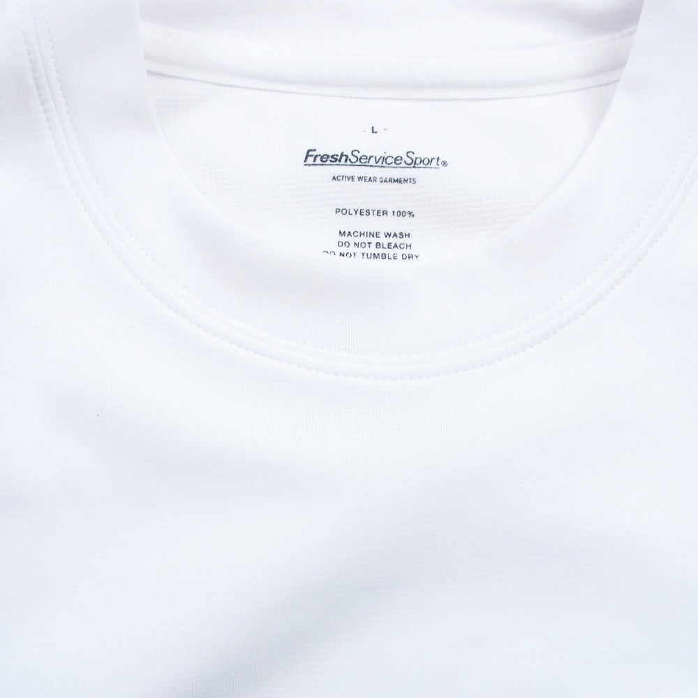 FreshService フレッシュサービス TECH SMOOTH S/S CREW NECK テック スムース クルーネック 半袖 Tシャツ ホワイト系 L【中古】