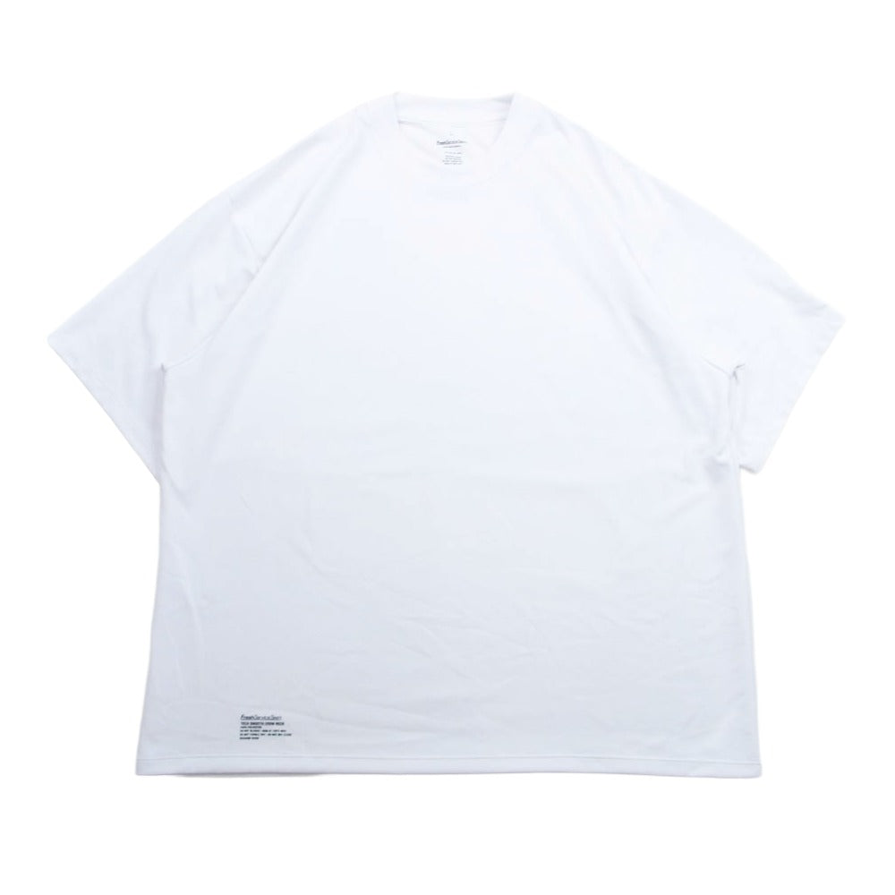 FreshService フレッシュサービス TECH SMOOTH S/S CREW NECK テック スムース クルーネック 半袖 Tシャツ ホワイト系 L【中古】