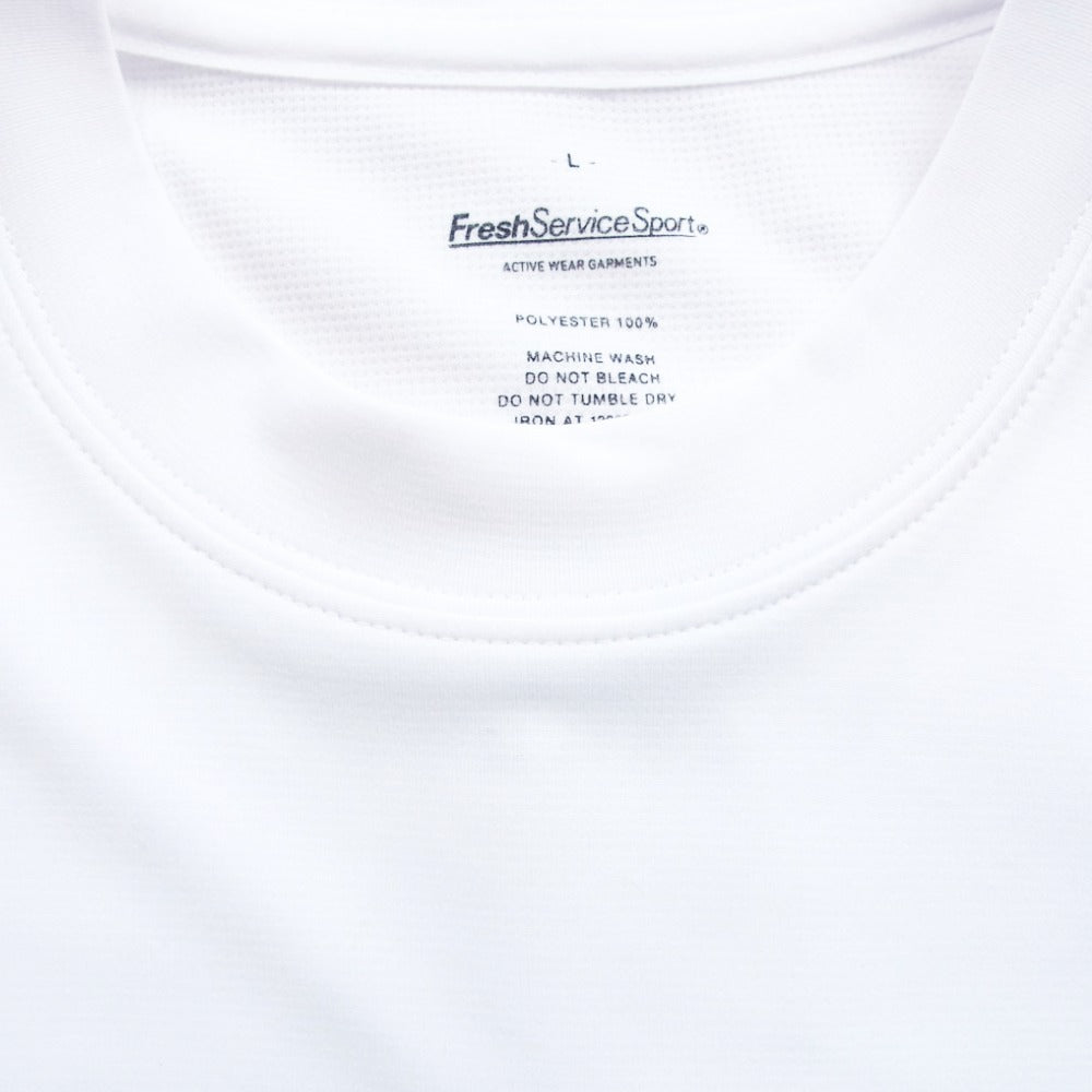 FreshService フレッシュサービス TECH SMOOTH S/S CREW NECK テック スムース クルーネック 半袖 Tシャツ ホワイト系 L【中古】