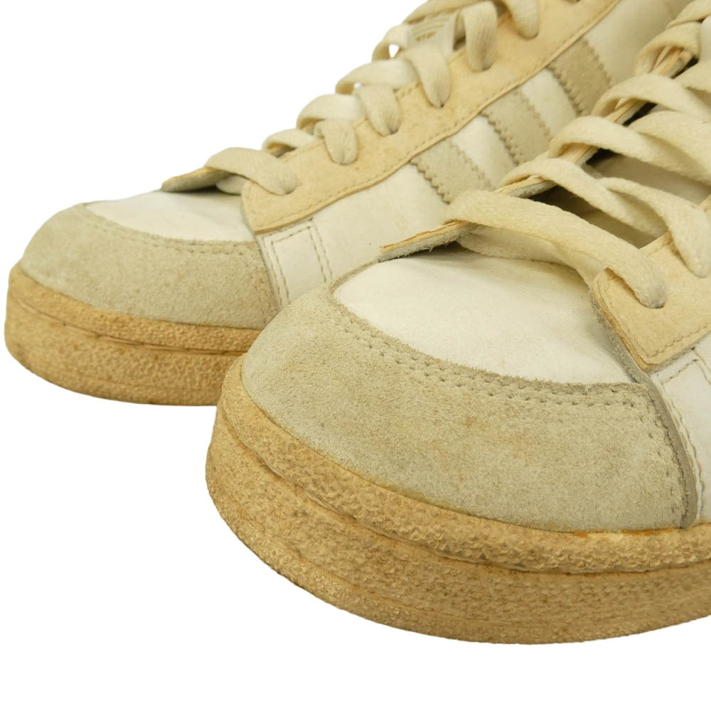adidas アディダス 553472 Jabbar Hi ジャバー ハイ ハイカット スニーカー オフホワイト系 ベージュ系 26.5cm【中古】