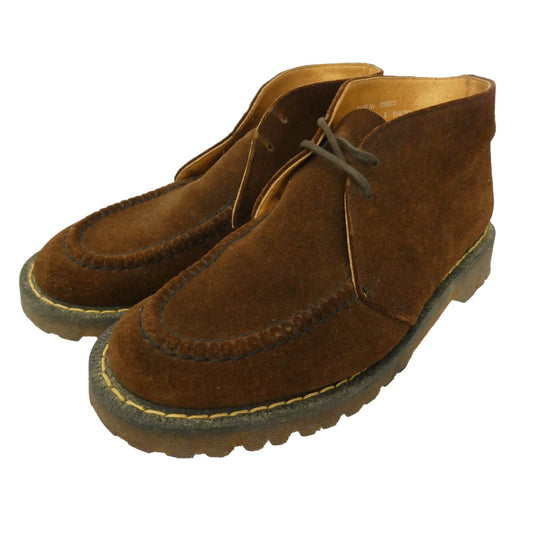 Dr.Martens ドクターマーチン 英国製 モックトゥ スエード チャッカブーツ ブラウン系 7【中古】