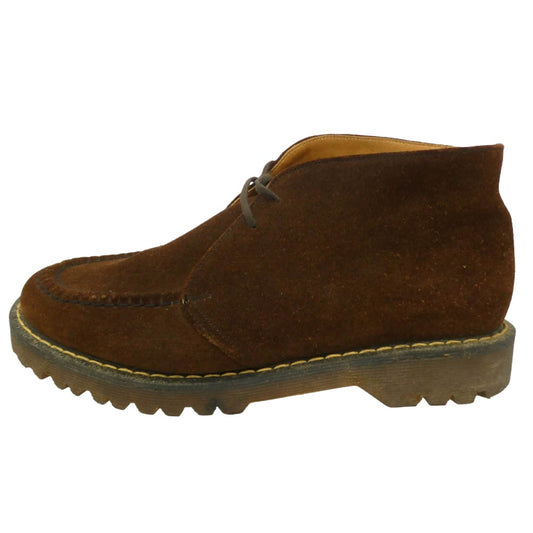 Dr.Martens ドクターマーチン 英国製 モックトゥ スエード チャッカブーツ ブラウン系 7【中古】