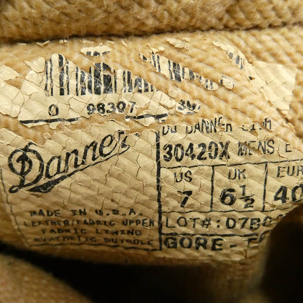 Danner ダナー 白タグ USA製 DANNER LIGHT ダナーライト ブーツ ブラウン系 7【中古】