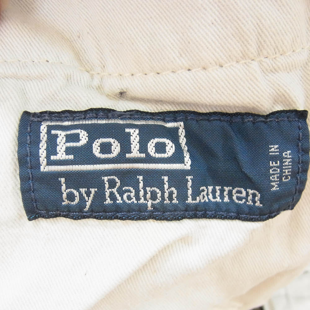 POLO RALPH LAUREN ポロ・ラルフローレン MNBLBTMM4A00004 RL-067刺繍 カーゴパンツ カーキ系 28/30【中古】