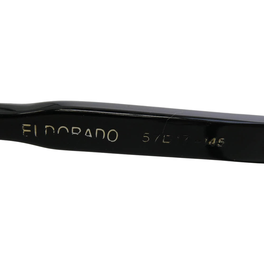 オリバー・ゴールドスミス ELDORADO エルドラド アイウェア メガネ フレーム：ブラック 57□17/145【中古】