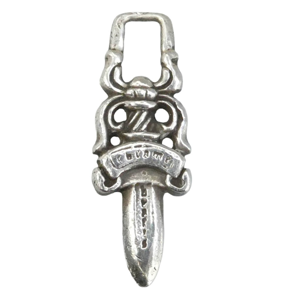 CHROME HEARTS クロムハーツ（原本無） #5DAGGER ZIP1 #5ダガーチャーム ペンダントトップ シルバー系【中古】