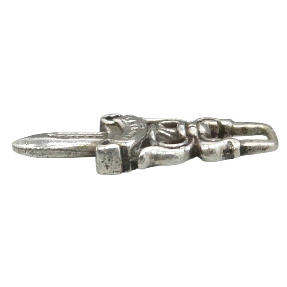 CHROME HEARTS クロムハーツ（原本無） #5DAGGER ZIP1 #5ダガーチャーム ペンダントトップ シルバー系【中古】