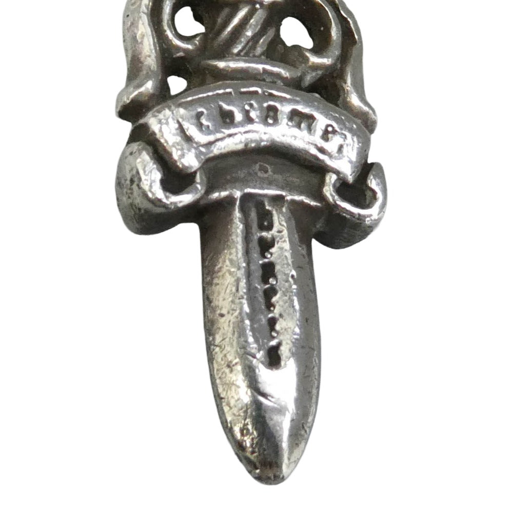 CHROME HEARTS クロムハーツ（原本無） #5DAGGER ZIP1 #5ダガーチャーム ペンダントトップ シルバー系【中古】