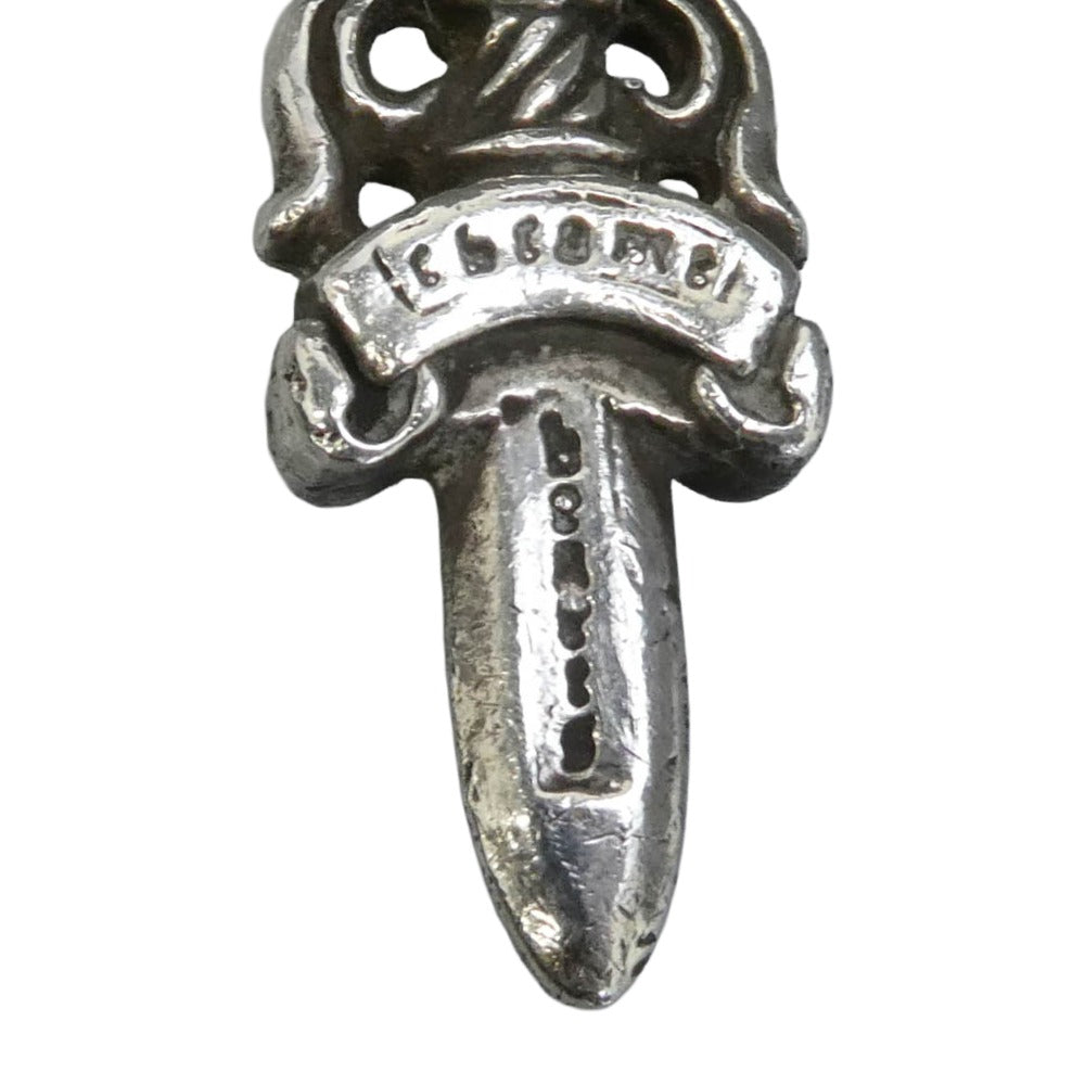 CHROME HEARTS クロムハーツ（原本無） #5DAGGER ZIP1 #5ダガーチャーム ペンダントトップ シルバー系【中古】