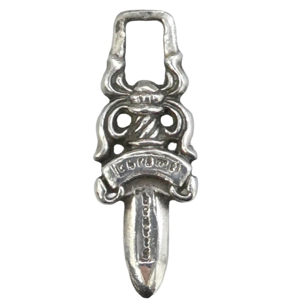 CHROME HEARTS クロムハーツ（原本無） #5DAGGER ZIP1 #5ダガーチャーム ペンダントトップ シルバー系【中古】