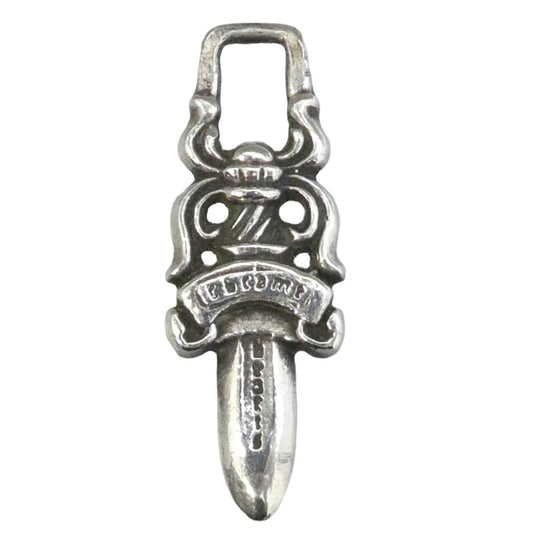 CHROME HEARTS クロムハーツ（原本無） #5DAGGER ZIP1 #5ダガーチャーム ペンダントトップ シルバー系【中古】