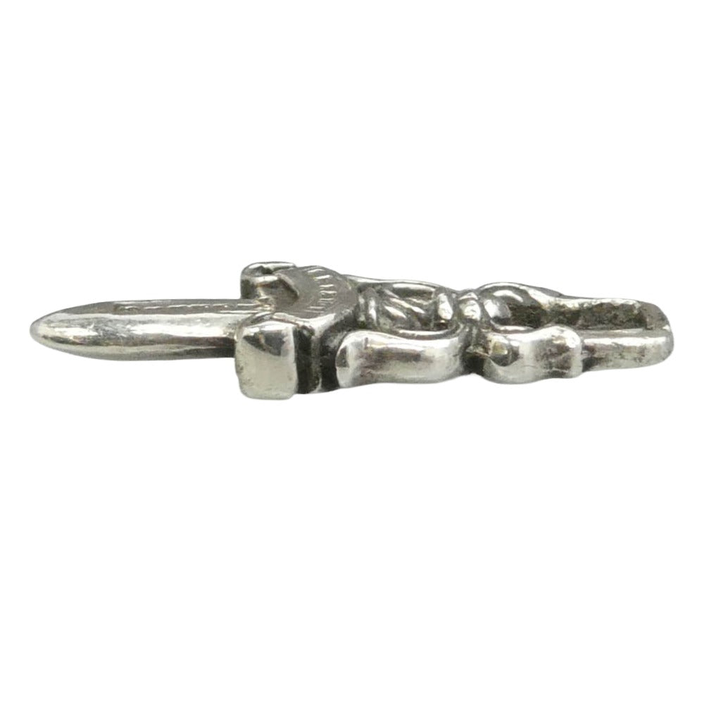 CHROME HEARTS クロムハーツ（原本無） #5DAGGER ZIP1 #5ダガーチャーム ペンダントトップ シルバー系【中古】