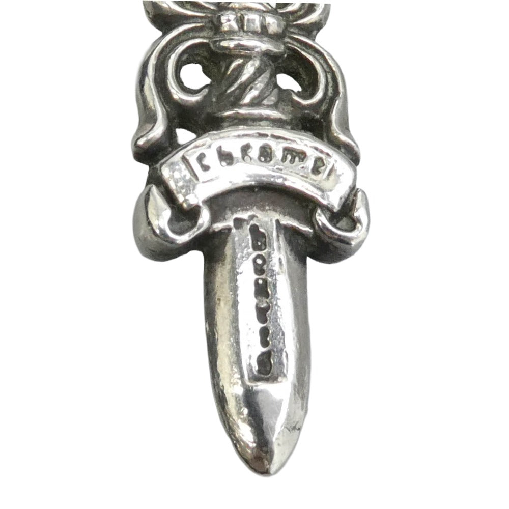 CHROME HEARTS クロムハーツ（原本無） #5DAGGER ZIP1 #5ダガーチャーム ペンダントトップ シルバー系【中古】