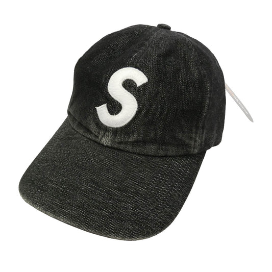 Supreme シュプリーム 25SS Cordura Denim S Logo 6-Panel コーデュラ デニム Sロゴ シックス パネル キャップ 帽子 ブラック系 Free【美品】【中古】