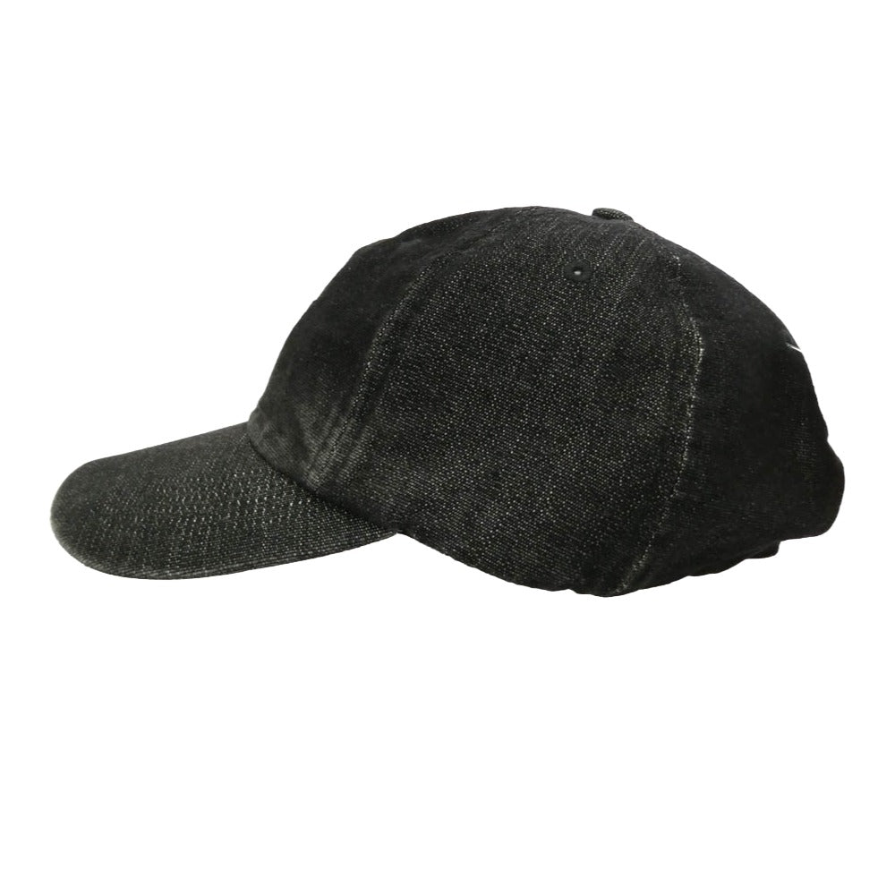 Supreme シュプリーム 25SS Cordura Denim S Logo 6-Panel コーデュラ デニム Sロゴ シックス パネル キャップ 帽子 ブラック系 Free【美品】【中古】