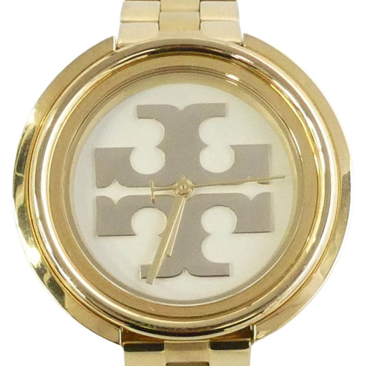 Tory Burch トリーバーチ TBW6208 MILLER ミラー ステンレス クオーツ 腕時計 ゴールド系【中古】