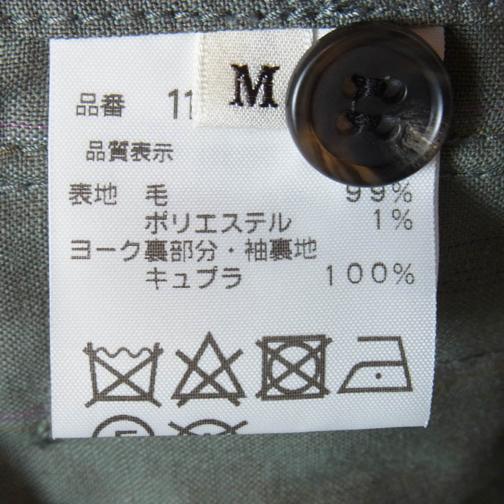 McGregor マックレガー SUGARHILL シュガーヒル 113112101 DRIZZLER JACKET ドリズラージャケット モスグリーン系 M【美品】【中古】