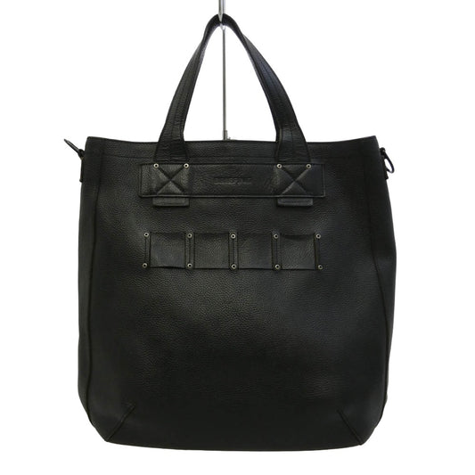 BRIEFING ブリーフィング WILDERNESS 2WAY TOTE レザー ワイルダーネス ツーウェイ トートバック ブラック系【中古】