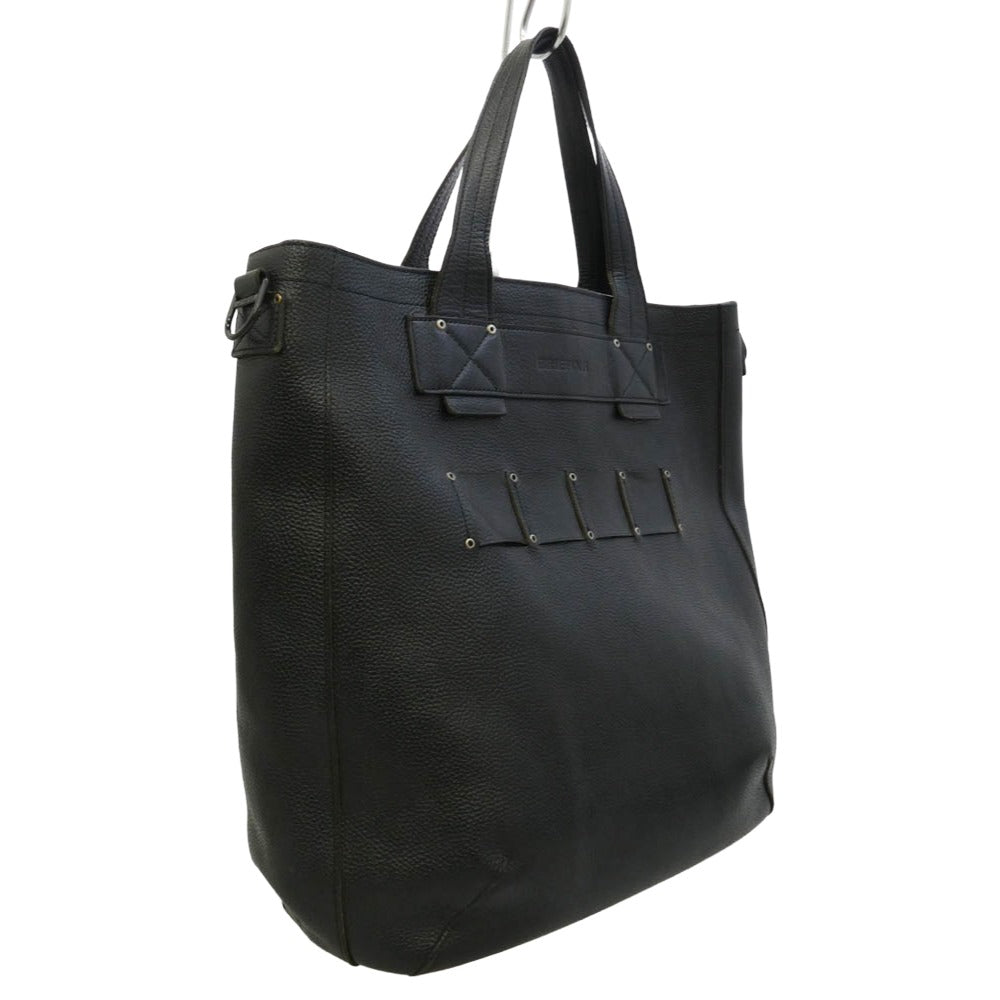 BRIEFING ブリーフィング WILDERNESS 2WAY TOTE レザー ワイルダーネス ツーウェイ トートバック ブラック系【中古】
