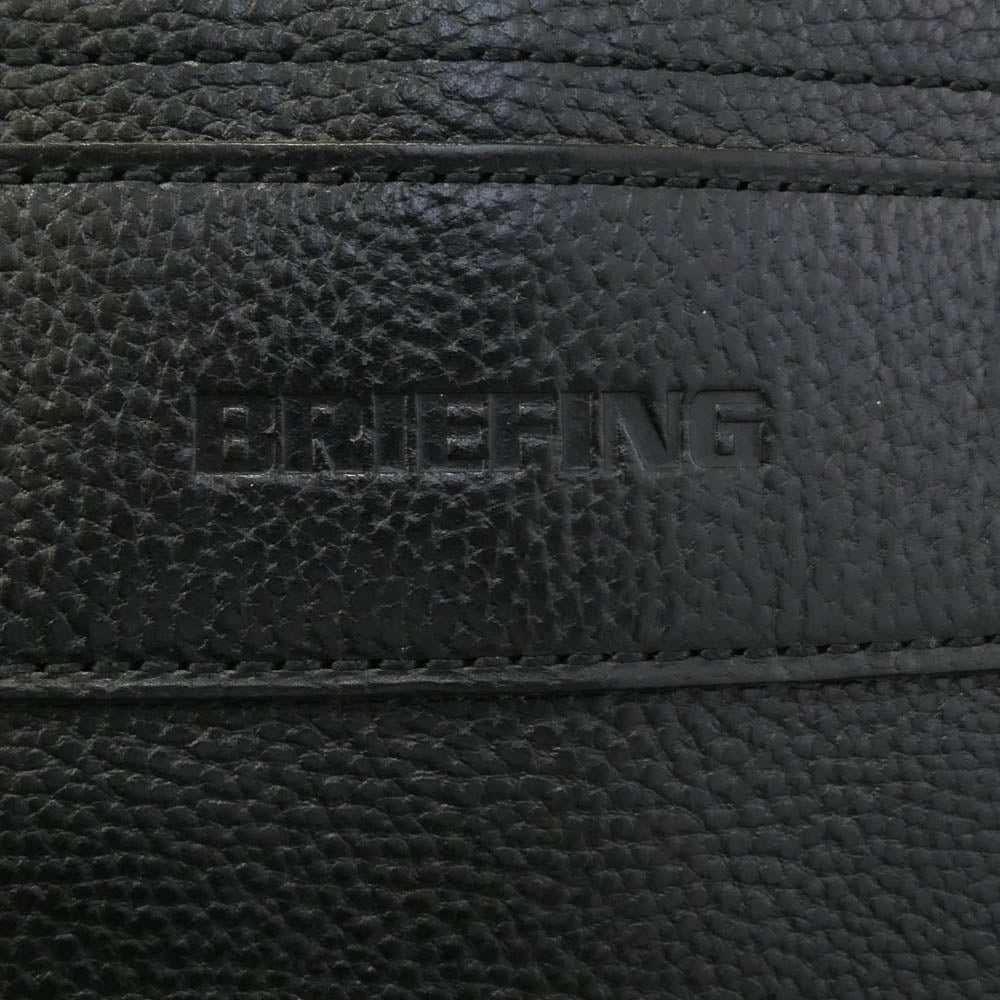 BRIEFING ブリーフィング WILDERNESS 2WAY TOTE レザー ワイルダーネス ツーウェイ トートバック ブラック系【中古】