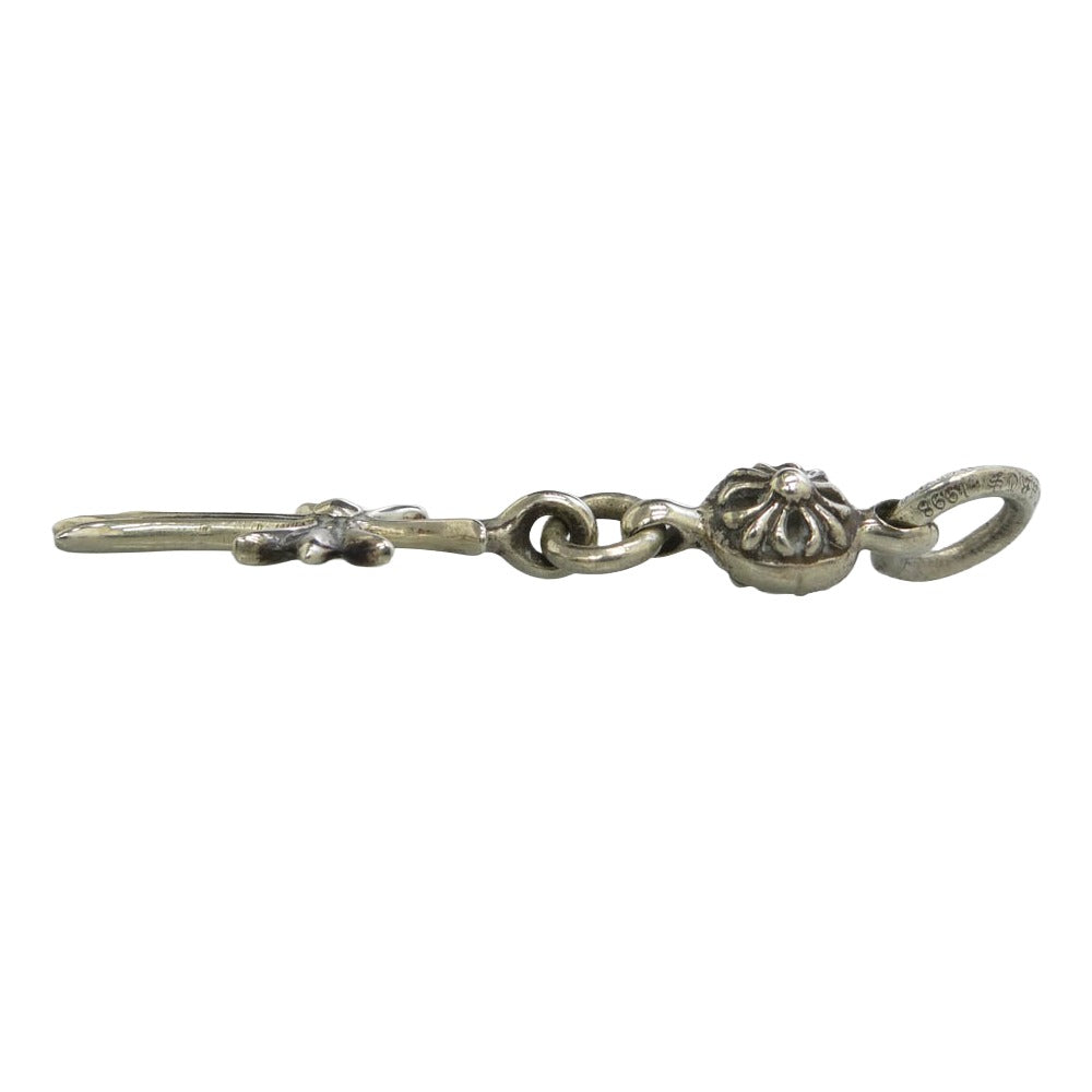 CHROME HEARTS クロムハーツ（原本無） ユナイテッドアローズレシート原本付属 1B TNY CH CRS 1ボール タイニーCHクロス ペンダントトップ シルバー系【中古】 CHROME HEARTS クロムハーツ（原本無） ユナイテッドアローズレシート