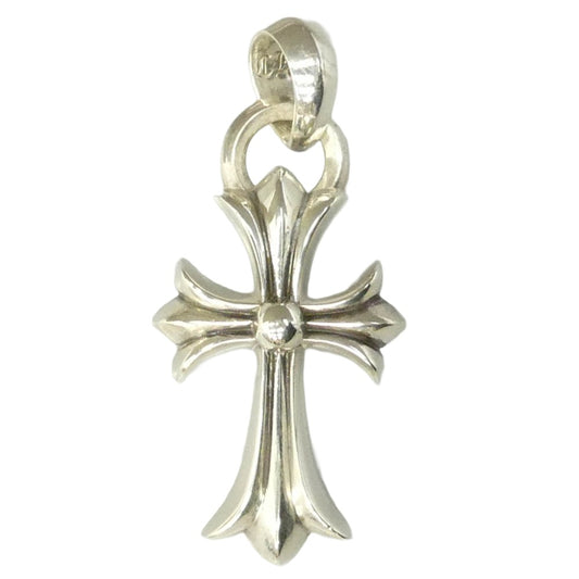 CHROME HEARTS クロムハーツ（原本無） ユナイテッドアローズレシート原本付属 CH CRS SML W BALE スモールCHクロス w/ベイル ペンダントトップ シルバー系【中古】