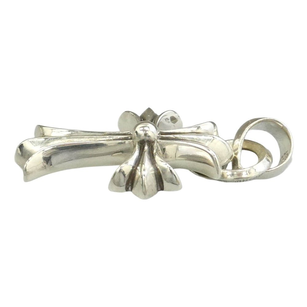 CHROME HEARTS クロムハーツ（原本無） ユナイテッドアローズレシート原本付属 CH CRS SML W BALE スモールCHクロス w/ベイル ペンダントトップ シルバー系【中古】