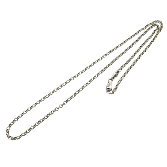 CHROME HEARTS クロムハーツ（原本無） NECKCHAIN 16inch 16インチ ロールチェーン ネックレス シルバー系【中古】