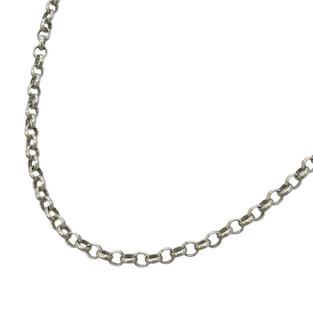 CHROME HEARTS クロムハーツ（原本無） NECKCHAIN 16inch 16インチ ロールチェーン ネックレス シルバー系【中古】