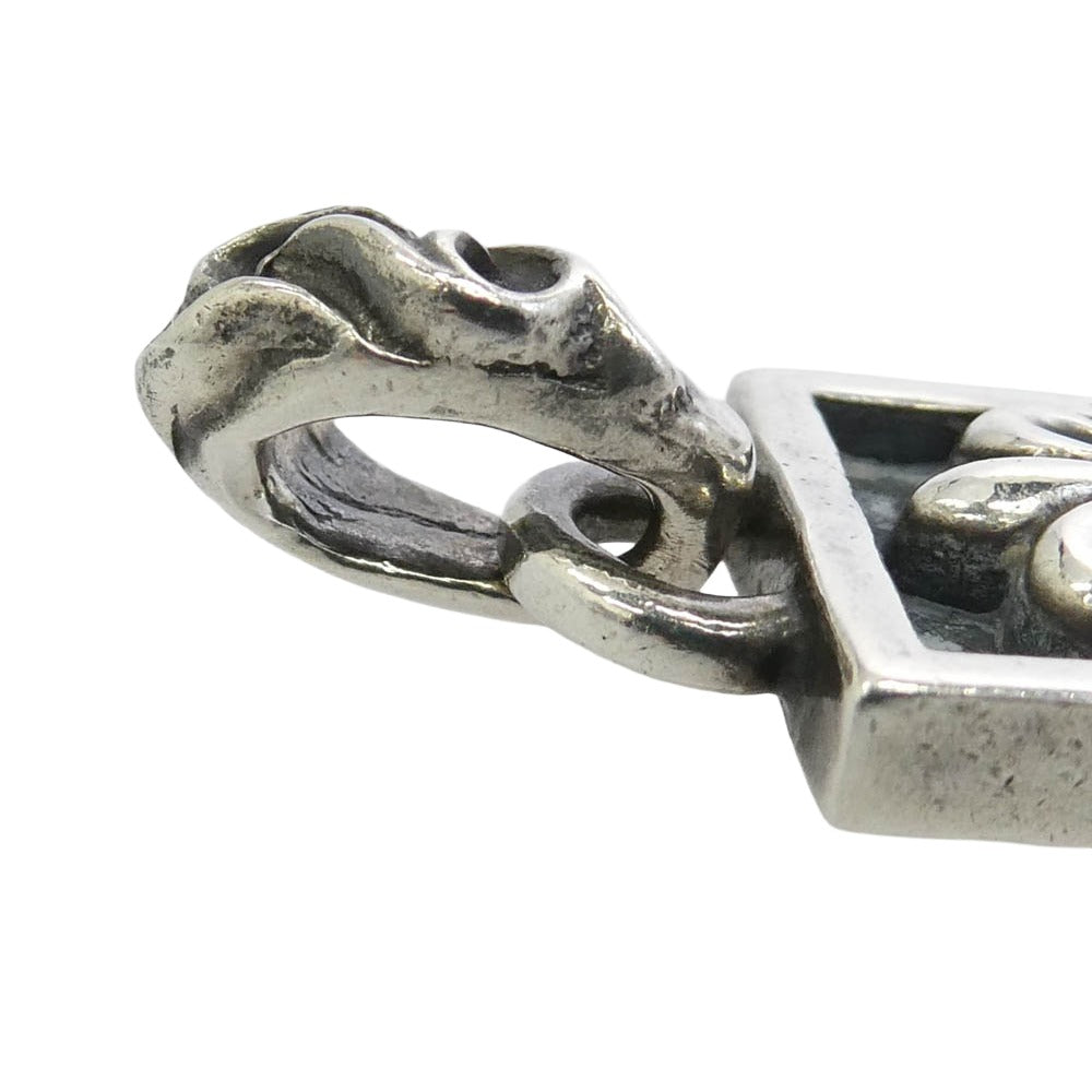 CHROME HEARTS クロムハーツ（原本無） FRAMED BS FLUER フレームドBSフレア チャーム ペンダントトップ シルバー系【中古】
