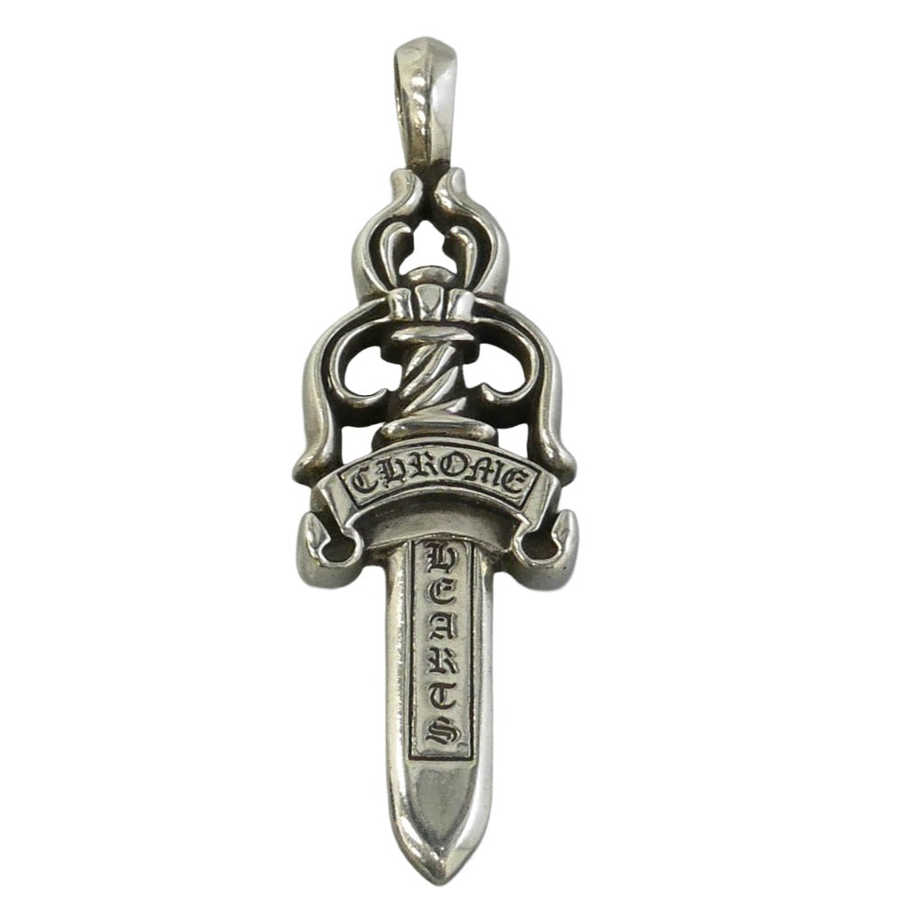 CHROME HEARTS クロムハーツ（原本無） LARGE DAGGER ラージダガー ペンダントトップ シルバー系【中古】