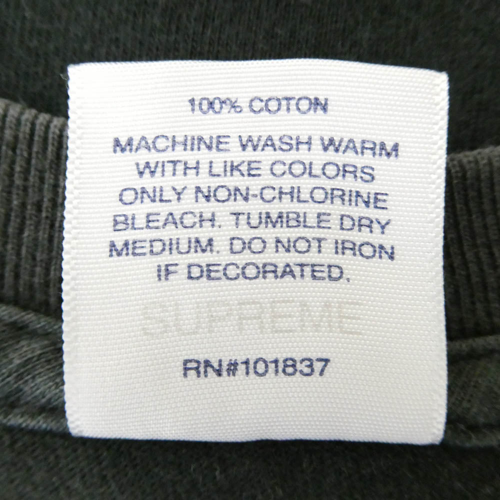 Supreme シュプリーム 19AW Levitation Tee レヴィテーション プリント 半袖 Tシャツ ブラック系 XL【中古】