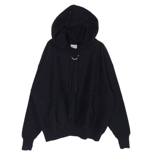 READY MADE レディメイド 23AW RE-CO-BK-00-00-245 HOODIE SMILE スマイル ロゴ プルオーバー フーディー パーカー ブラック系 S【中古】