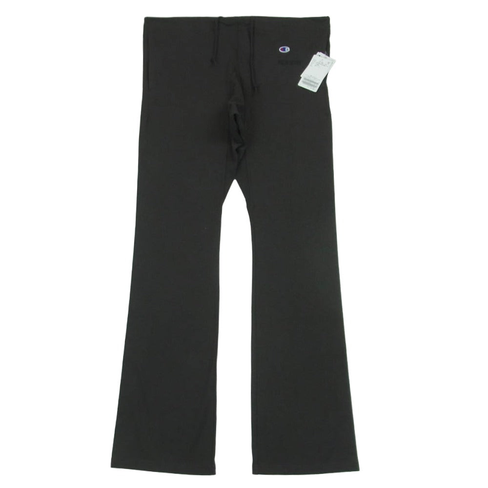 Champion チャンピオン JOURNAL STANDARD ジャーナルスタンダード 別注 Sweat Pants HOLIDAY スウェット パンツ ブラック系 オフブラック F【美品】【中古】