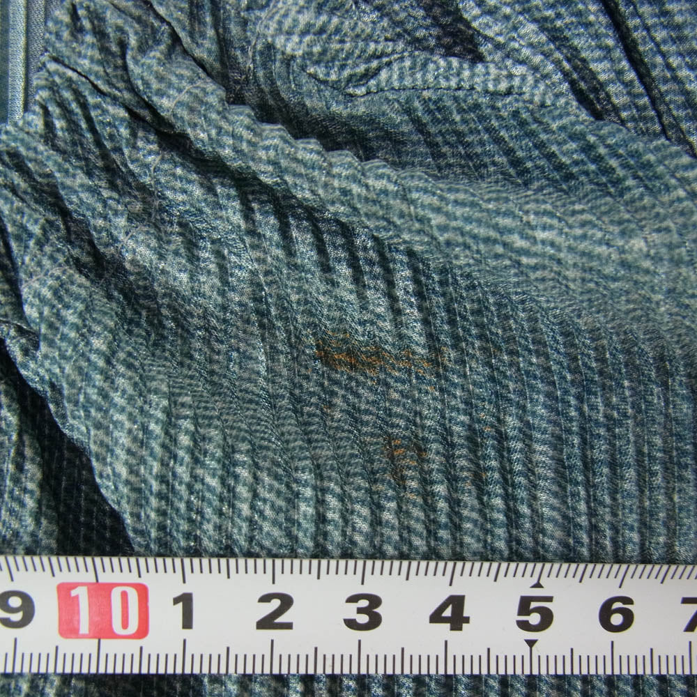 MAISON MARTIN MARGIELA メゾンマルタンマルジェラ S52DL0173 MM6 エムエムシックス プルオーバー スモック ブラウス ブルー系 38【中古】