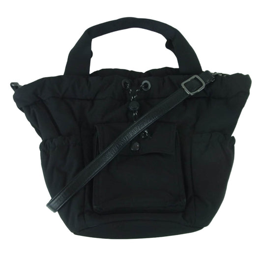 Y's Yohji Yamamoto ワイズ ヨウジヤマモト YX-A30-993 2way ナイロン ショルダー バッグ 日本製 ブラック系【中古】