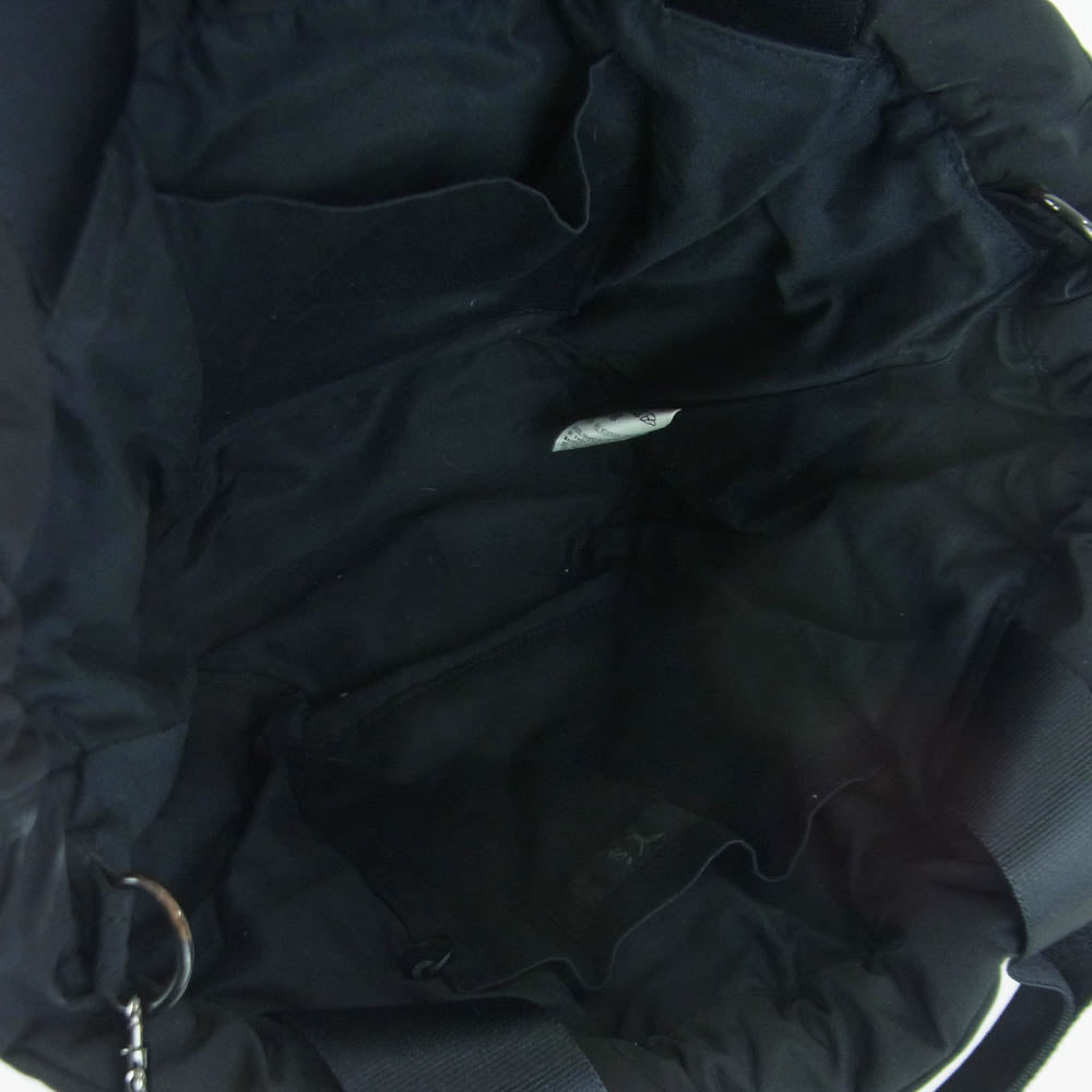 Y's Yohji Yamamoto ワイズ ヨウジヤマモト YX-A30-993 2way ナイロン ショルダー バッグ 日本製 ブラック系【中古】