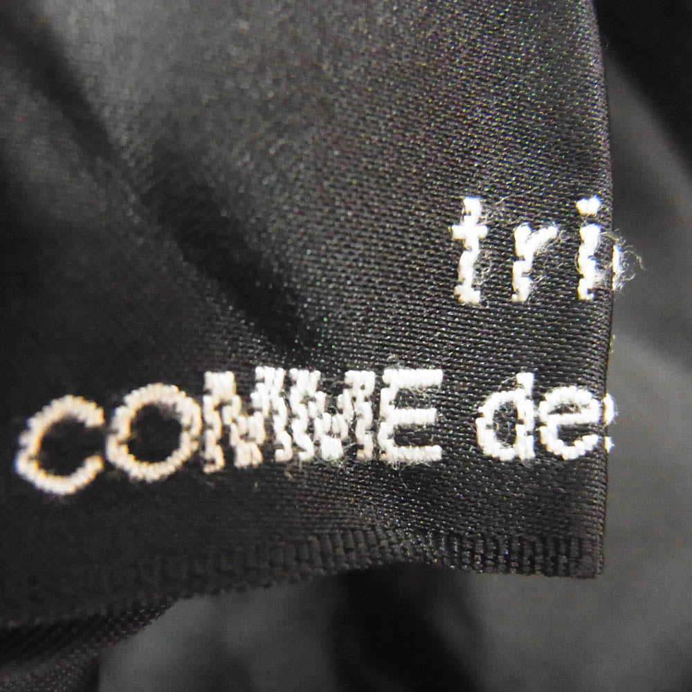 tricot COMME des GARCONS トリココムデギャルソン AD2018 フリル イージー キュプラ 日本製 ロング スカート ブラック系 M【中古】