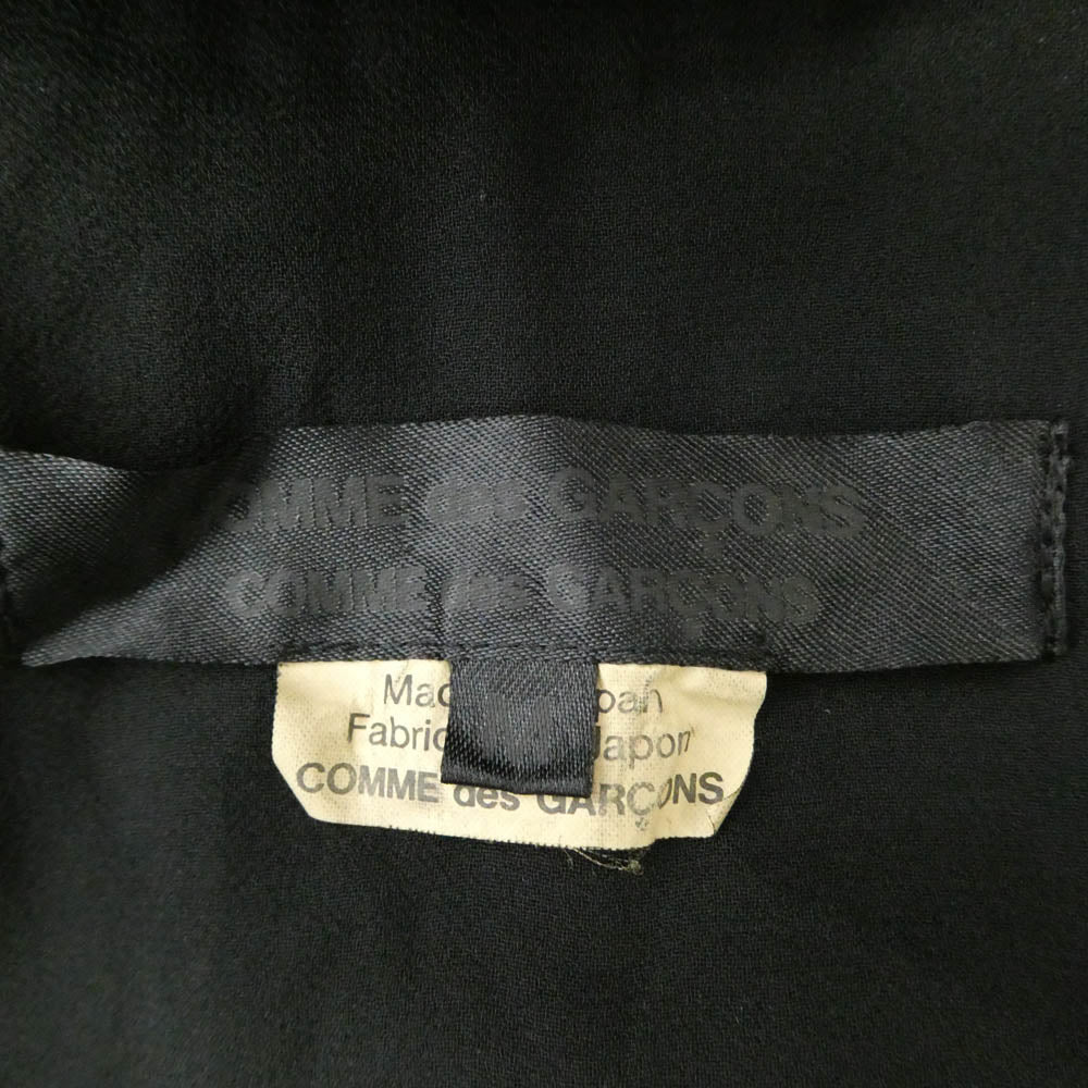 COMME des GARCONS コムデギャルソン RG-O008 AD2020 コムコム 製品加工 ドレス ノースリーブ ワンピース ブラック系 M【中古】