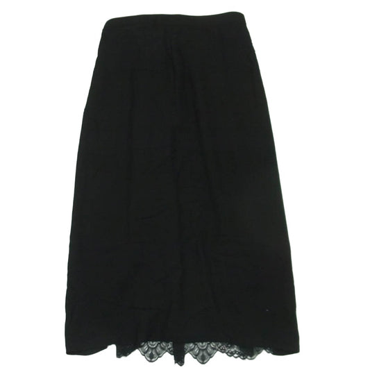 Y's Yohji Yamamoto ワイズ ヨウジヤマモト 18ss YW-S02-801 レース ラップ 巻き スカート ブラック系 2【極上美品】【中古】