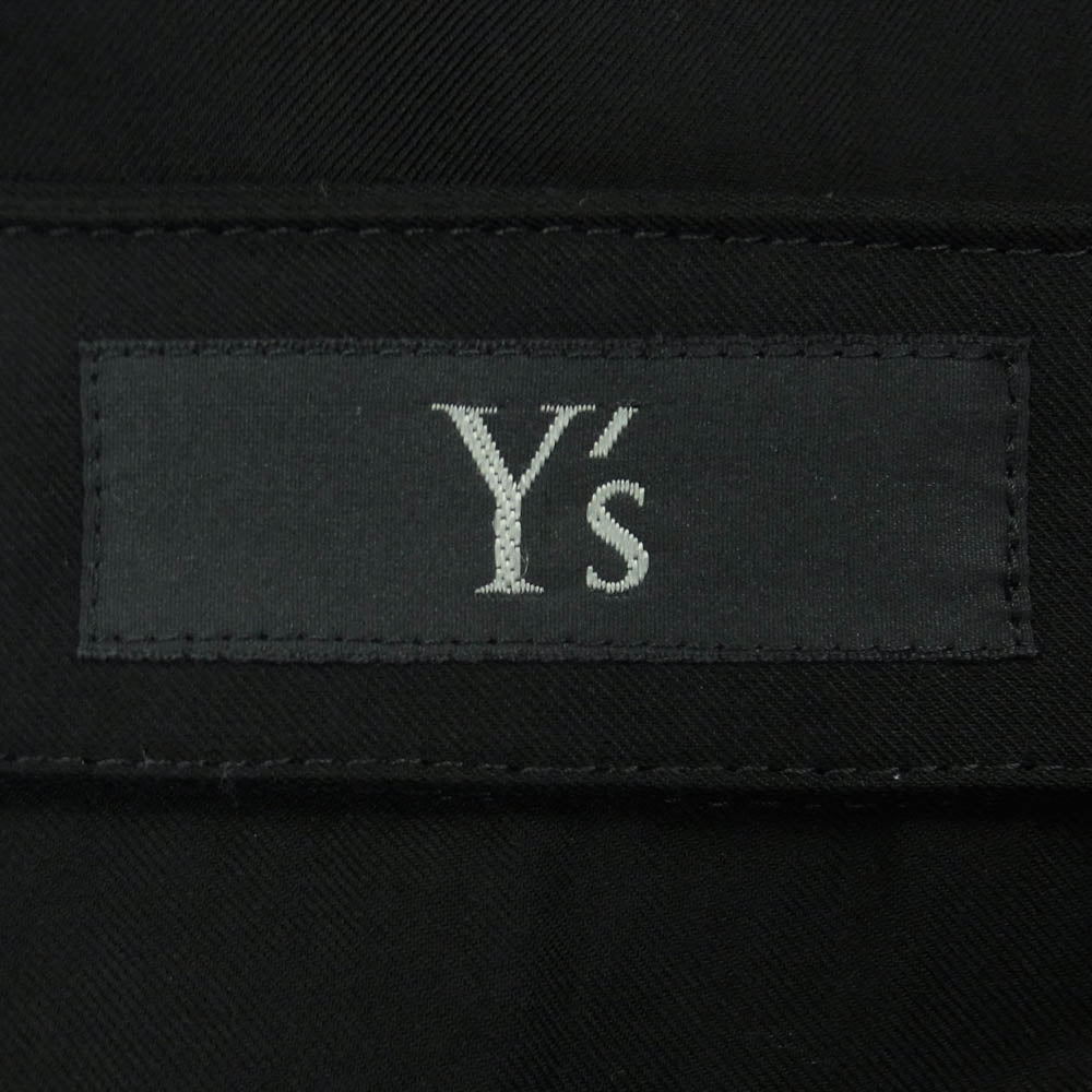 Y's Yohji Yamamoto ワイズ ヨウジヤマモト 18ss YW-S02-801 レース ラップ 巻き スカート ブラック系 2【極上美品】【中古】