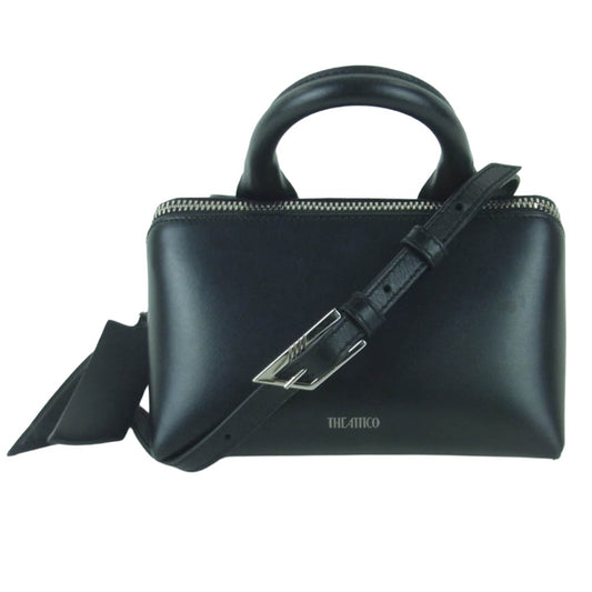ジ・アティコ friday bag フライデイ 2WAY ショルダー バッグ イタリア製 ブラック系【中古】