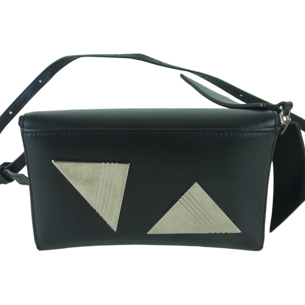 ジ・アティコ friday bag フライデイ 2WAY ショルダー バッグ イタリア製 ブラック系【中古】