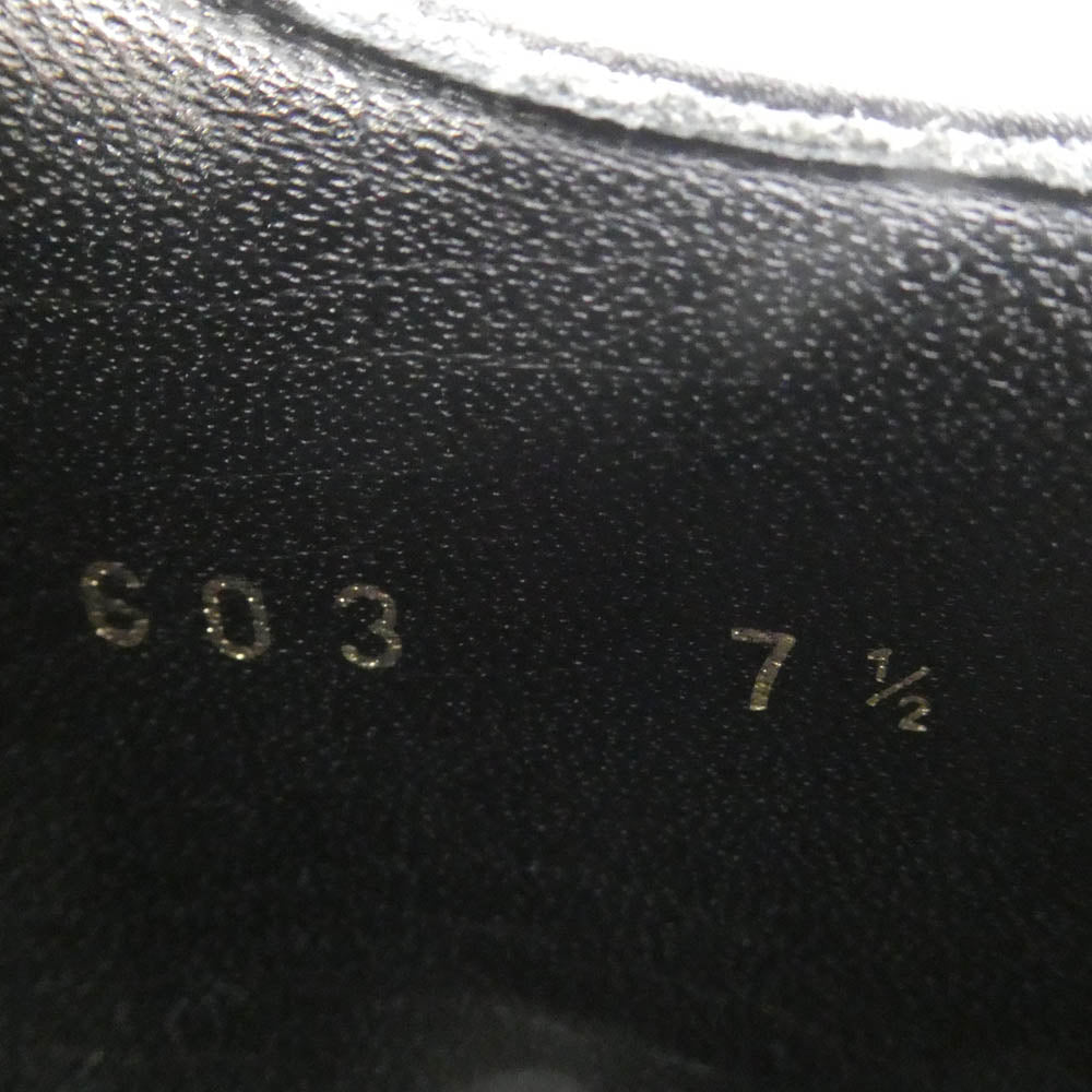 トレーディングポスト T603 ユニウォータープルーフ メダリオン ダイナイトソール ビジネス シューズ ブラック ブラック系 7.5【中古】