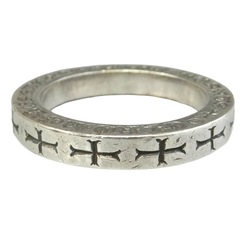CHROME HEARTS クロムハーツ（原本有） インボイス原本付属 3mm SPACER FUCKYOU スペーサー ファックユー リング シルバー系 14号【中古】