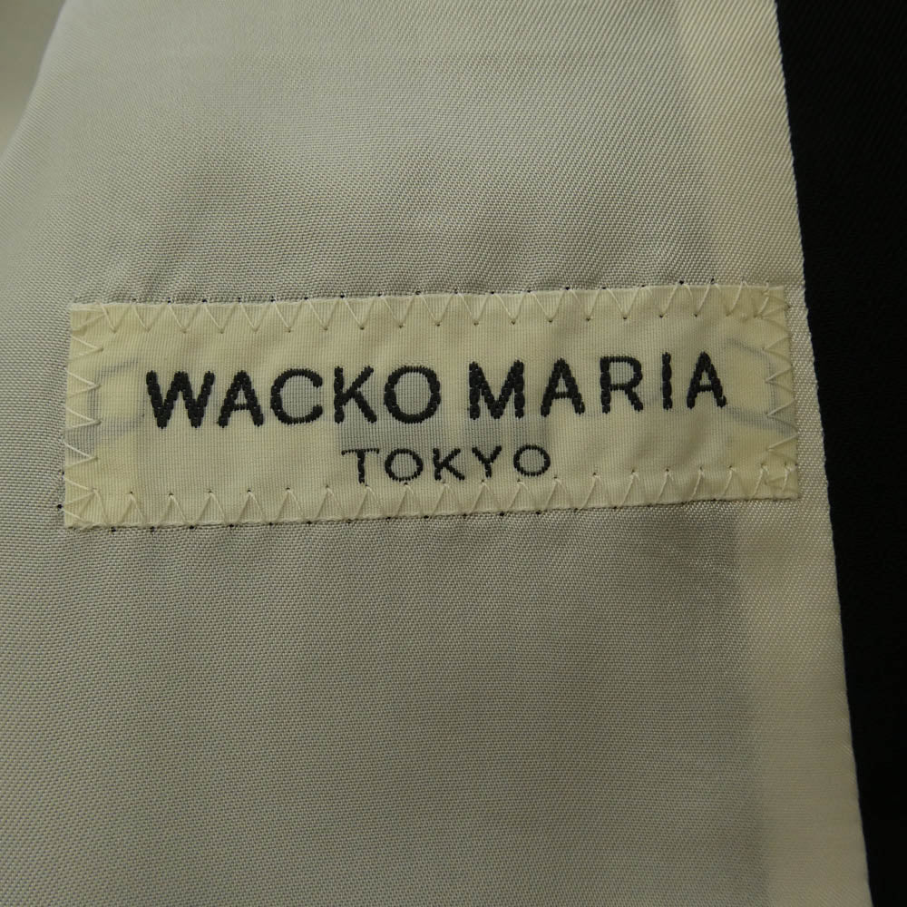 WACKO MARIA ワコマリア セットアップ テーラードジャケット テーパード パンツ スラックス ブラック系 ジャケット:M パンツ:Ｍ【中古】