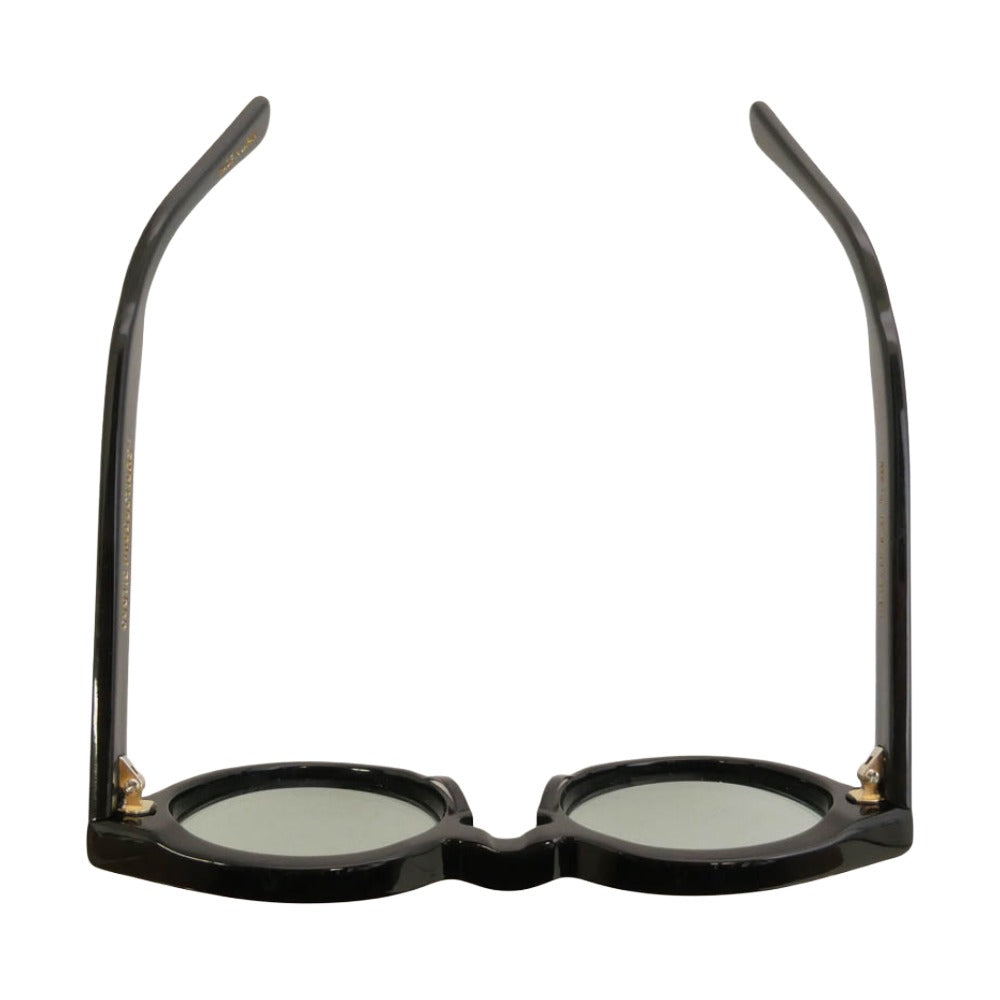 COOTIE クーティー CTE-23S516 Raza Round Glasses ラウンド サングラス アイウェア フレーム：ブラック　レンズ：ライトグリーン ONESIZE【美品】【中古】